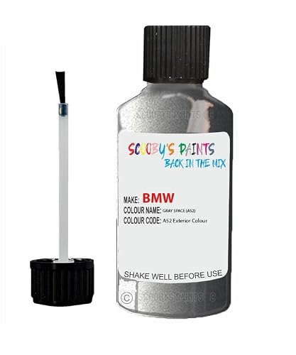 Scoobys Paints Back In The Mix Gray Space Touch Up Paint For Bmw A52 Metallic