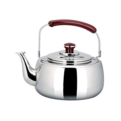 6L Old Fashionedmodern Whistling Kochfeldkessel, 304 Edelstahl Teekanne, Verbrühschutz, Induktionskochfelder, Gasherd