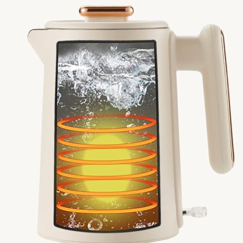 Tetera eléctrica de acero inoxidable multifuncional miniatura 4