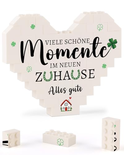 TheGiffter Renteneintritt Geschenk Frau, Würfelherz-Deko Ruhestand Geschenk