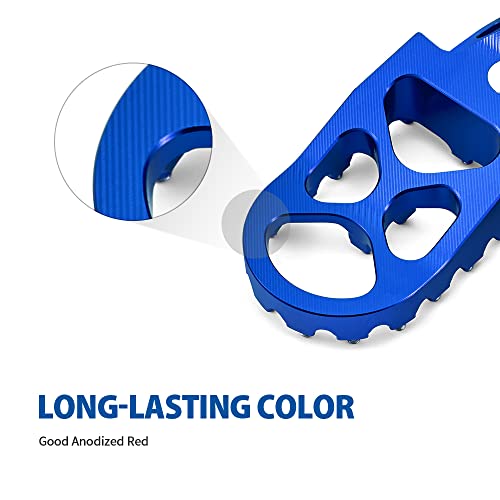 Foot Pegs Rest Pedal Compatible With Yz125 1997-2017 Yz250 1998-2023 Yz85 2002-2019 Yz250F 2001-2019 Yz450F Foot Rest #TOP2