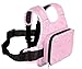 SHXN Ajustable Motocicleta Cinturón de Seguridad Niño,Reflectante y Plegable Motocicleta de Montar a Prueba de Caída Arnés de Seguridad para Motocicleta/Bicicleta,Linen Pink