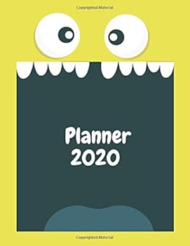 Paperback 2020 Planner: Notes/Calendar/Notebook/ Book/Planner/Organizer/8.5x11 inchs/ Book