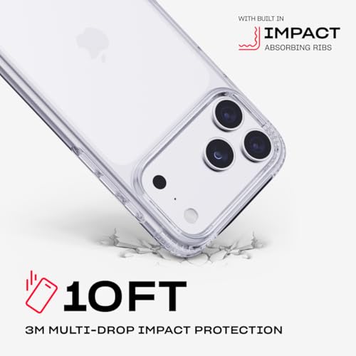 Tech21 EvoLite Case for iPhone 17 Pro Max – Clear | Slim Protective Case | Impact Protection | Wireless Charging Compatible by tech21 - Used condition - Image 5