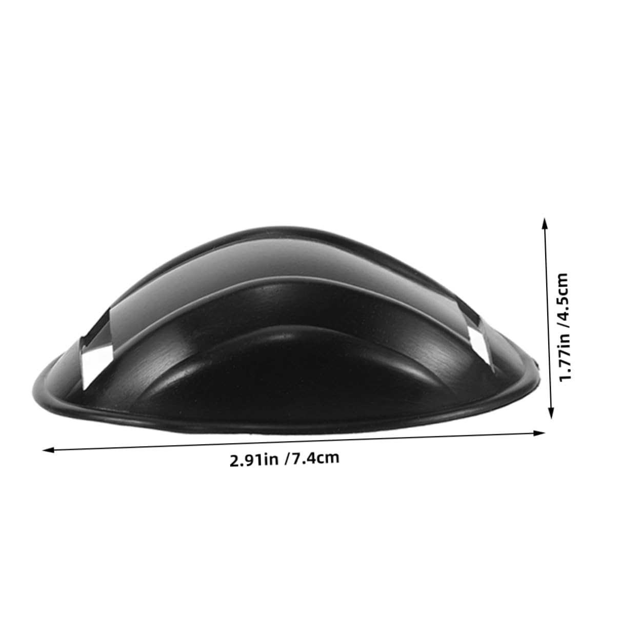 TOPPERFUN 10pcs Motorcycle Pad Ski Chin Protector Chin Rest Protective Chin Pad Accessories Chin Pad for Soccer Chin Guard for Soccer Plastic Black
