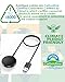 3.3FT for Samsung Galaxy Watch Charger Compatible with Watch 8/8 Classic/Ultra/7/6/6 Classic/5/5 Pro/4/4 Classic/3/Active/FE USB A Magnetic Fast Charging