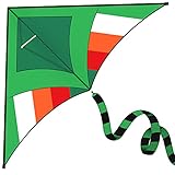 Keaibuding Kite for Kids Easy to Fly Large Delta Kites with 276”Long Tail & 328ft Kite String for Beach Trip Park Family Outdoor Games and Activities