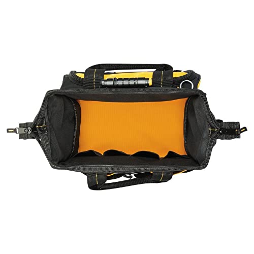 DEWALT DGL573 Lighted Technician's Tool Bag, 41 Pocket, Black