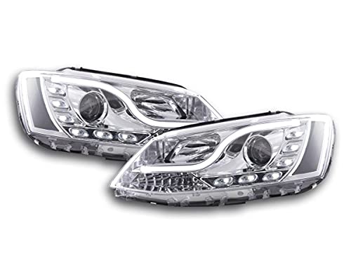 Feux phares Daylight led Jetta 6 chrome 2011-2017 style DRL