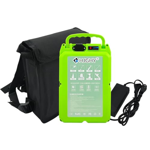 HJGHY 24V 30Ah Akku für Gartengeräte