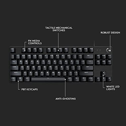 Logitech G413 TKL SE Mechanical Gaming Keyboard - Black - image 7
