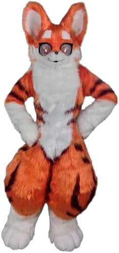 Amazon.co.jp: [YuerFu] ケモノ着ぐるみ furry 獣装 fursuit 仮装 応援