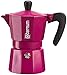Bialetti ALLEGRA 3 TZ PURPLE - Cafetera (Independiente, De café molido, Manual, Café, Stovetop coffee maker, Púrpura)