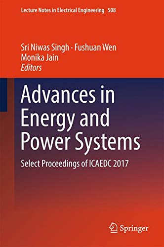 Buy Advances in Energy and Power Systems — BookShops.in
