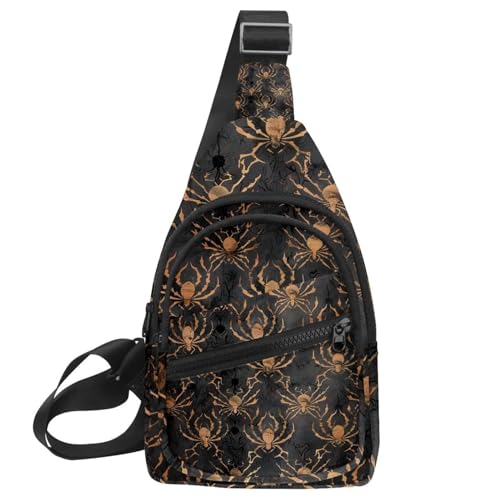 Mochila de pecho retro para senderismo y viajes activos al aire libre