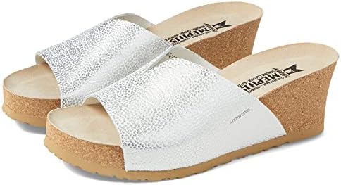 Mephisto Women's Lisane Wedge Sandal, Silver Condor, 10 | Image 3