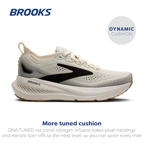 Brooks Brooks Women’s Glycerin 23 Neutral Running Shoe - White/Black/Biscuit - 9 Medium