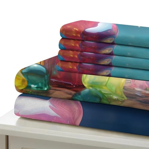 Housse de couette oursons gélifiés douce microfibre résistante parure de lit - 7