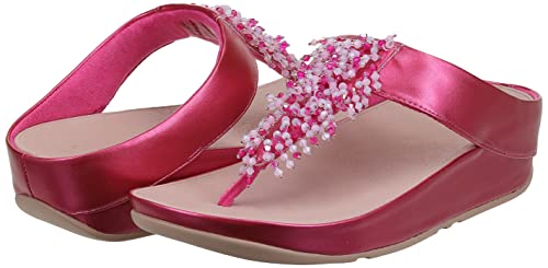 Image of FitFlop Lulu Multi-Tonal Glitter Toe-Post Sandals