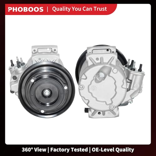 PHOBOOS A/C Compressor with Clutch Compatible with Honda & Acura by PHOBOOS - Used condition - Image 8
