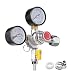 Dual Gauge CO2 Regulator For Draft Beer & Homebrew Kegs - Includes Check Valve, CGA320 Connection 3 thumbnail image