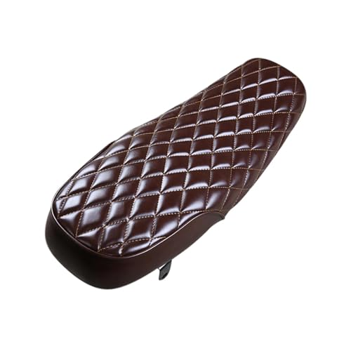 Asiento doble de motocicleta café racer vintage plano de 63cm