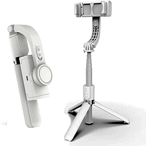 Smartphone Gimbal, Stabilisateur de cardan Portable Stabilisateur vidéo Portable Smartphone Selfie Stick, Youtuber Selfie Stick pour Huawei, avec trépied télécommandé
