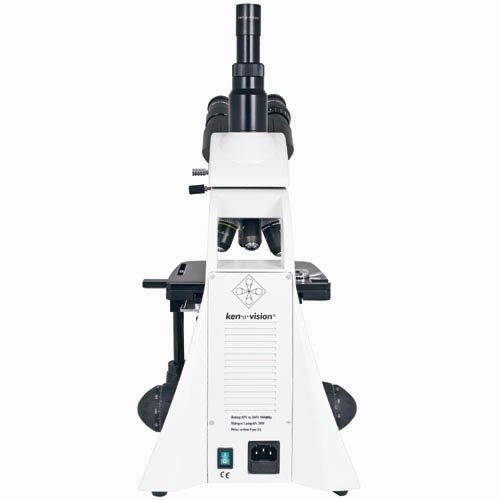 Image of Ken-A-Vision T-29042 Research Microscope, 10x Eyepiece, Trinocular Head and Semi Plan Objectives
