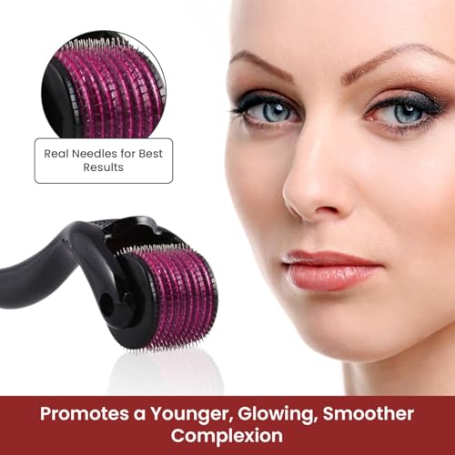 Image of Derma Roller with 540 Needles - 0.5mm Stainless Steel