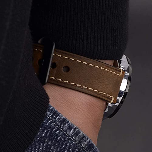 Bande de montre de remplacement en cuir interchangeable rétro - 4