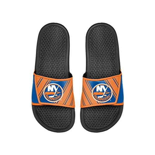 Image of FOCO Men's NHL Team Logo Sport Shower Legacy Slide Flip Flop Sandals