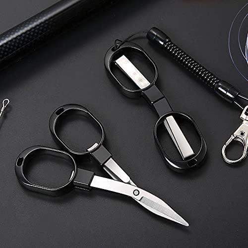 Ciseaux pliables pour clés pour ne plus jamais manquer d'outil de coupe - 8