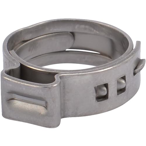 Image of SharkBite 1 /2 Inch Clamp Ring, Stainless Steel Plumbing Fitting, PEX Pipe, PE-RT, UC953A