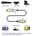 Jeirdus 65ft 20Meters AOC HDMI Fiber Optic Cable 18Gbps High Speed 4K60HZ, with Small Micro and Standard HDMI Connectors,Easy to Pipe Routing