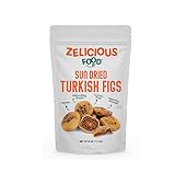 Turkish Dried Figs - Zelicious Food - 40oz Bulk Bag | Tender & Juicy - No Added Sugars, Sulfites or