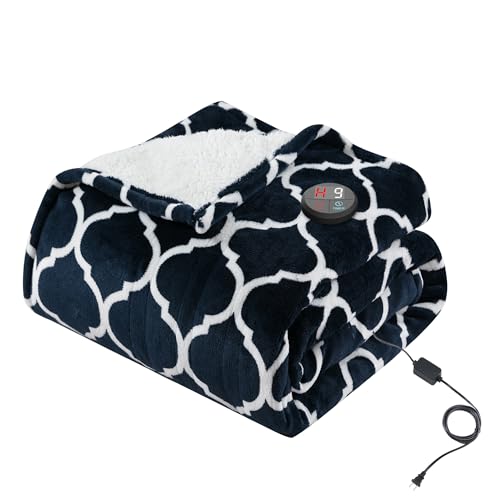 GOTCOZY Heated Blanket Electric Throw 50…