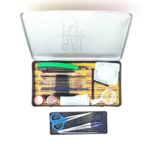 Image of Camel Dissection Instrument Box | Complete Biology Lab Kit for Students | Stainless Steel Tools for Practical Use in School & College Labs | Durable & Rust-Resistant Medical Dissection Set
