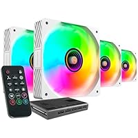 Mars Gaming MF-SI4KIT, Kit 4x Ventiladores Ultrasilenciosos