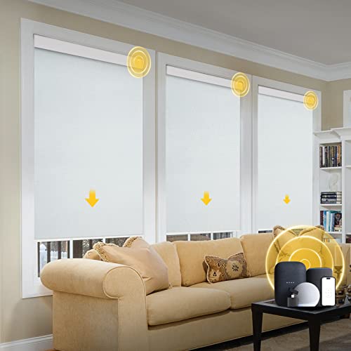 CITOLEN Grasscloth Roller Shades