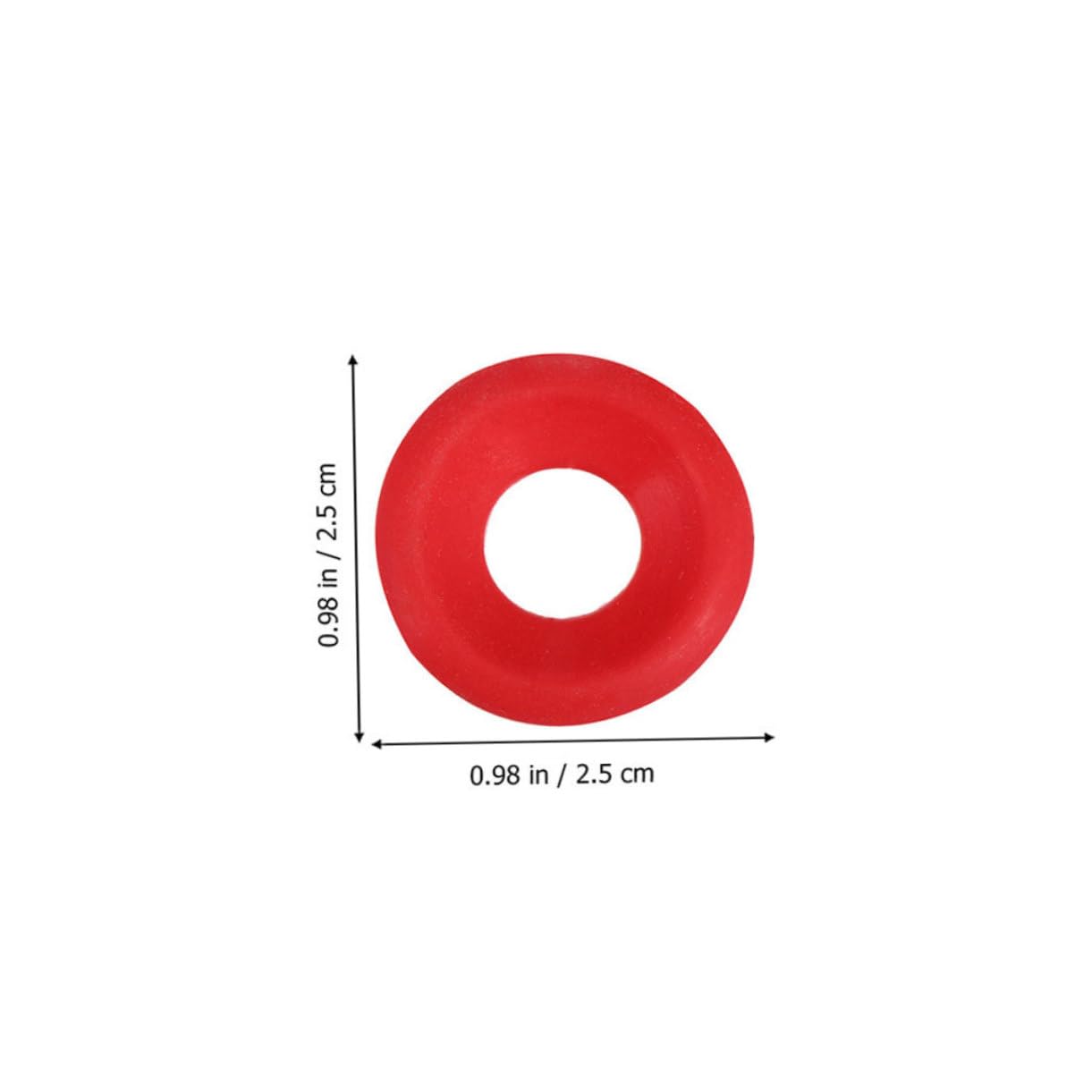 SOLUSTRE 24pcs Swing Bottle Gasket Seals Leak Replacement Washers for Home Brewing Compatible with Various Beer Bottle Easy to Use and Store Material