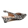 MISEZOXI Womens Slingback Pumps, Pointed Toe Low K... #4