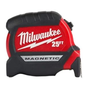 Milwaukee 48-22-0325 Cinta métrica magnética de hoja ancha compacta