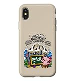 Carcasa para iPhone X/XS Funny Seagull I Axolotl Pregunta 2do Grado 1er Día De Escuela