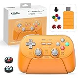 8Bitdo Pro 3 Mando Bluetooth con Joysticks TMR, SteamOS y Android (Naranja)