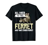 Todo lo que necesito es este hurón y esa otra ropa o diseño de hurón es una divertida idea de regalo de arte para hombres, mujeres o niños y amantes para cumpleaños o Navidad.