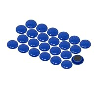 Lot De 24 Petits Aimants Rouges Planification – Puissants Pour Tableau Blanc, Frigo, Organisation Quotidienne
