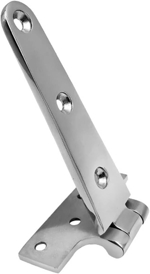 Marine Hardware, Marine T-Shaped Hinge 100 * 54 * 48mm Thickened Stainless Steel Casting Cabinet Glass Door for RVs, Ships, Yachts
