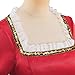 ZODICOS Anne Boleyn Dress Tudor Queen Cosplay Costume Renaissance Dress Elizabethan Ball Gown (Red, S)
