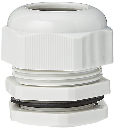 Pro Power m40GREY1 Nylon Cable Gland, Grey, m40, 32 mm