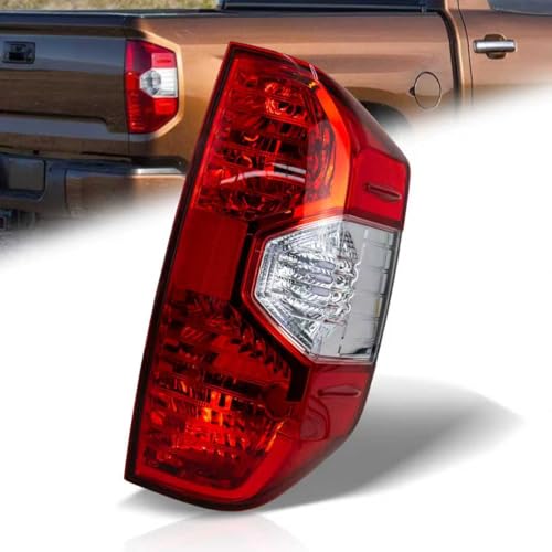 VPIMOZO Tail Light Compatible With 2014-2021 Toyota Tundra Pickup Right Passenger Side Taillight Assembly without Bulb Replace# 81550-0C100 New Material Brake Light